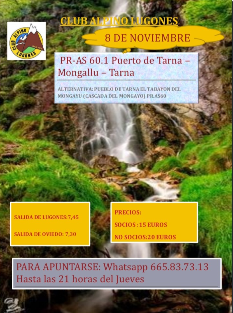 Ruta de montaña PR-AS 60.1 /PR-AS60
